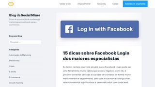 
                            9. 15 dicas sobre Facebook Login dos maiores especialistas