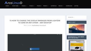 
                            10. 15 How to change the display manager from lightdm to gdm or any ...