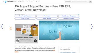 
                            13. 15+ Login & Logout Buttons – Free PSD, EPS, Vector Format ...