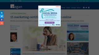 
                            9. 15 marketing certifications available online | Ragan Communications