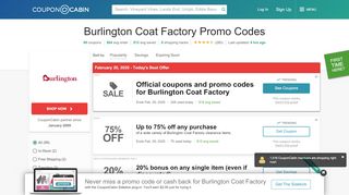 
                            6. 15% Off Burlington Coat Factory Coupons & Promo Codes - February ...