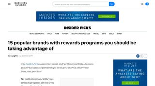 
                            5. 15 popular brands with rewards programs you should be ...