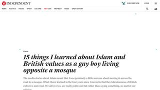 
                            12. 15 things I learned about Islam and British values as a gay boy living ...