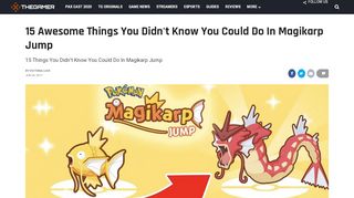 
                            13. 15 Things You Didn't Know You Could Do In Magikarp Jump