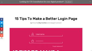 
                            12. 15 Tips To Make a Better Login Page - Think 360 Studio