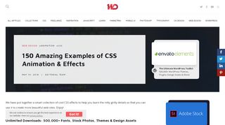 
                            7. 150 Amazing Examples of CSS Animation & Effects - 1stWebDesigner