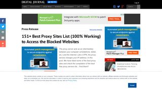 
                            10. 151+ Best Proxy Sites List (100% Working) to Access the Blocked ...