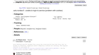 
                            6. 155768 - solo.nordea.fi - unable to login to service (problem with ...