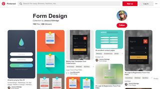 
                            10. 158 Best Form Design images | Form Design, Registration form, Login ...
