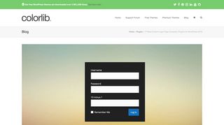 
                            12. 16 Best Custom Login Page Generator Plugins for WordPress - Colorlib