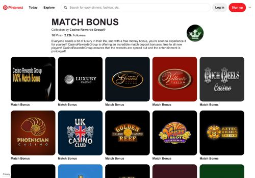 
                            2. 16 Best MATCH DEPOSIT BONUS images | Casino bonus, Board ...