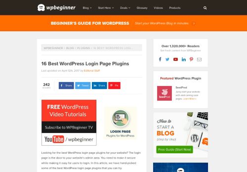 
                            11. 16 Best WordPress Login Page Plugins - WPBeginner