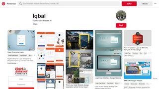 
                            11. 16 Gambar iqbal terbaik | Design web, Design websites, dan Interface ...