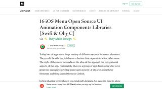 
                            5. 16 iOS Menu Open Source UI Animation Components Libraries [Swift ...