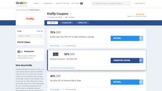 
                            6. 16 Kraftly Coupons, Offers → FLAT 50% Off, Feb 2019 - GrabOn