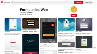 
                            7. 16 mejores imágenes de Formularios Web | Login form, Design web y ...