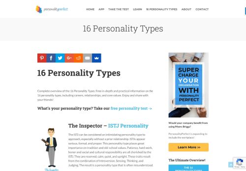 
                            10. 16 Personality Types Overview | All Myers Briggs Personality Types ...