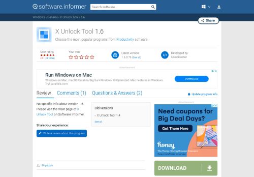 
                            6. 1.6 - X Unlock Tool - Informer Technologies, Inc.