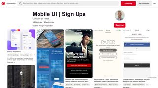 
                            1. 163 meilleures images du tableau Mobile UI | Sign Ups | Interface ...