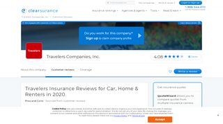 
                            9. 1640+ Reviews & Ratings - Travelers Companies, Inc 2019 ...