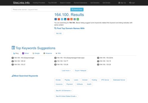 
                            10. 164.100. Results For Websites Listing - SiteLinks.Info