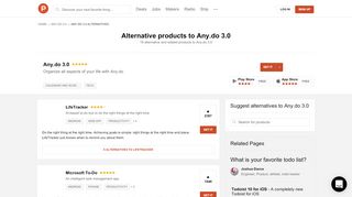 
                            7. 17 Alternatives to Any.do 3.0 | Product Hunt