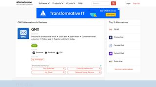 
                            7. 17 Best GMX Alternatives | Reviews | Pros & Cons - Alternative.me