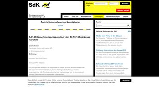 
                            12. 17.10.18 Sparkasse Parchim » SdK