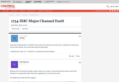 
                            6. 1734-IE8C Major Channel Fault - Control.com