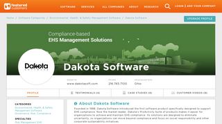 
                            11. 18 Customer Reviews & Customer References of Dakota Software ...