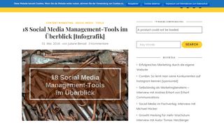 
                            4. 18 Social Media Management-Tools im Überblick inkl. Infografik