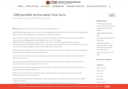 
                            13. 1,800 pendidik terima tablet Tutor Guru | A 'lil break from ...