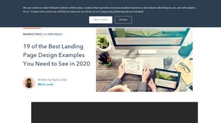 
                            1. 19 of the Best Landing Page Design Examples You Need to See in 2019