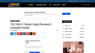 
                            7. 192.168.0.1 Router Login Password - Complete Details - TechPrevue