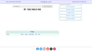 
                            12. 192.168.0.102 IP address information