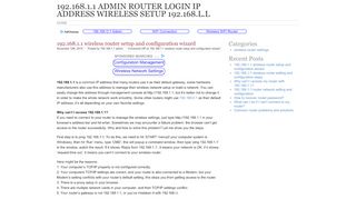 
                            13. 192.168.1.1 Admin Router Login