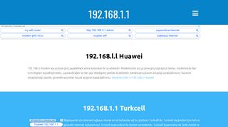 
                            13. 192.168.1.1 Kullanıcı Adı Şifre Giriş