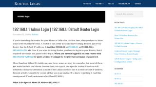 
                            7. 19216811 login Archives - 192.168.1.1 Router admin login