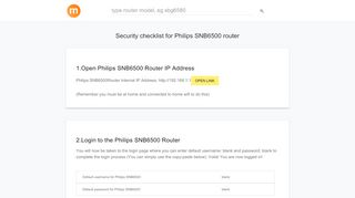 
                            6. 192.168.1.1 - Philips SNB6500 Router login and password  ...