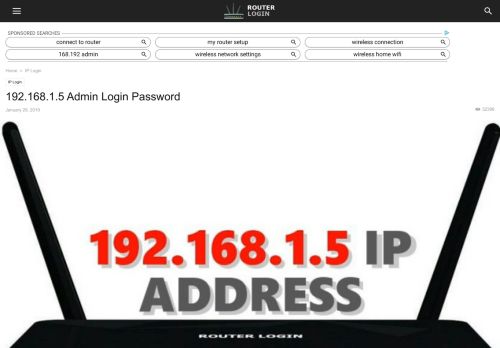 
                            10. 192.168.1.5 Router Login Admin Username and Password