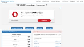 
                            1. 192.168.200.1 Admin Login, Password, and IP - Clean CSS