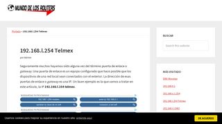 
                            8. 192.168.l.254 Telmex