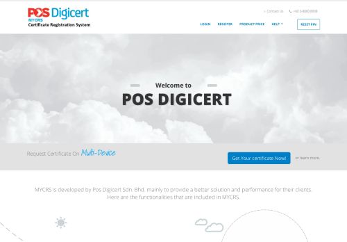 
                            9. 1CRS Certificate Request System - Pos Digicert