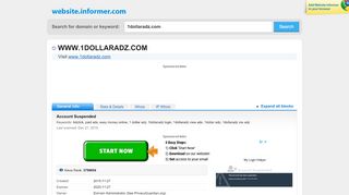 
                            8. 1dollaradz.com at WI. $1 For Every Click! - Website Informer