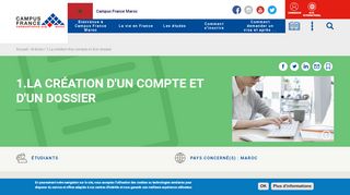 
                            3. 1.La création d'un compte et d'un dossier - Campus France ...