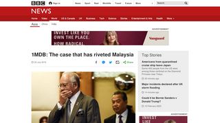 
                            10. 1MDB: The case that has riveted Malaysia - BBC News