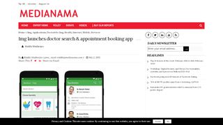 
                            3. 1mg launches doctor search & appointment booking app - MediaNama