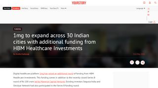 
                            7. 1mg to expand across 30 Indian cities with additional funding from ...
