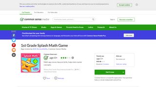 
                            9. 1st Grade Splash Math Game App Review - Common Sense Media