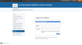 
                            9. 1st International GENERA network meeting (27 June 2017)